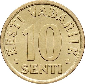 10 сентов 2008 Эстония