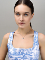 Колье "Simple words Y" Silver
