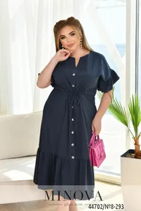 Платье 8-293-синий Minova