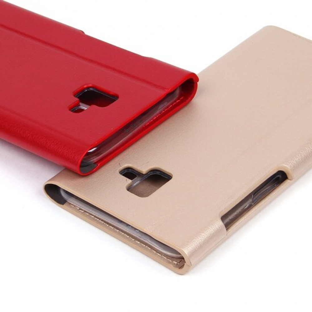 Чехол-книжка для Samsung Galaxy J6+ (2018), 010885 Голубой