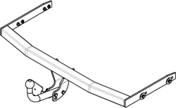 Фаркоп Avtos на VOLKSWAGEN GOLF IV (1997-2003)(паспорт и сертификат в комплекте)(без электрики)SK 04
