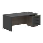 Стол руководителя с тумбой тип 1 VELION