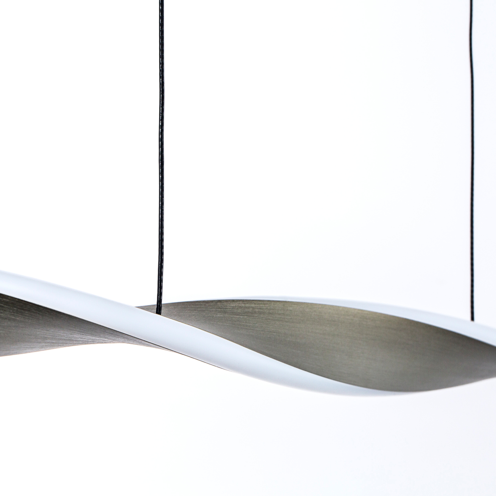 615099 Люстра TORINO 42W LED 1890LM ВОРОНЁНАЯ СТАЛЬ 3000K