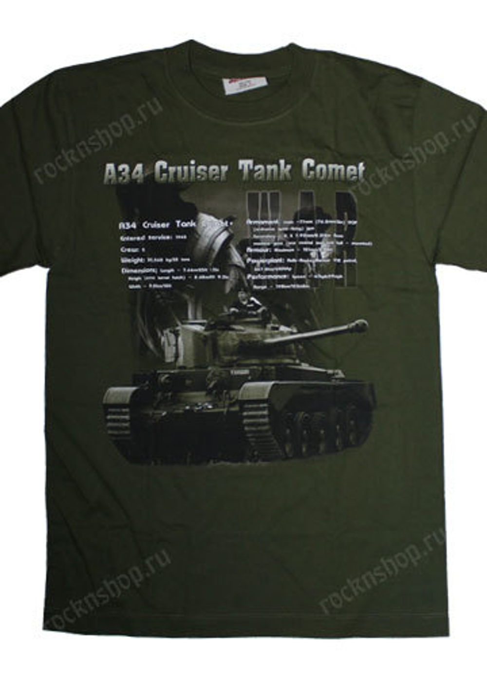 Футболка A34 Cruiser Tank Comet (105)