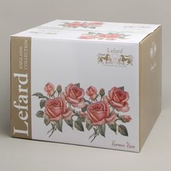 СЕРВИЗ ОБЕДЕННЫЙ LEFARD "КОРЕЙСКАЯ РОЗА" НА 6 ПЕР. 23 ПР. (КОР=1НАБ.)