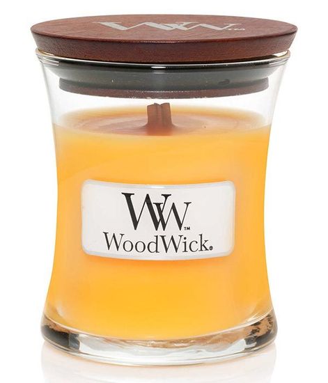 Прибрежная мимоза, ароматическая свеча, WoodWick