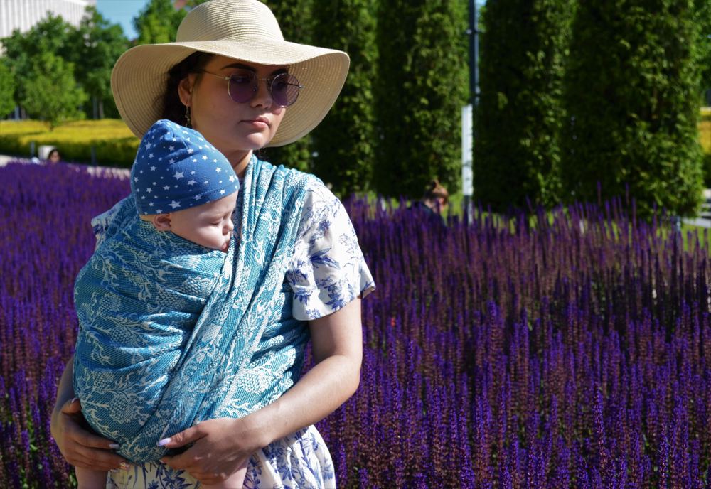 Mokosh wrap Thistle Summer mood