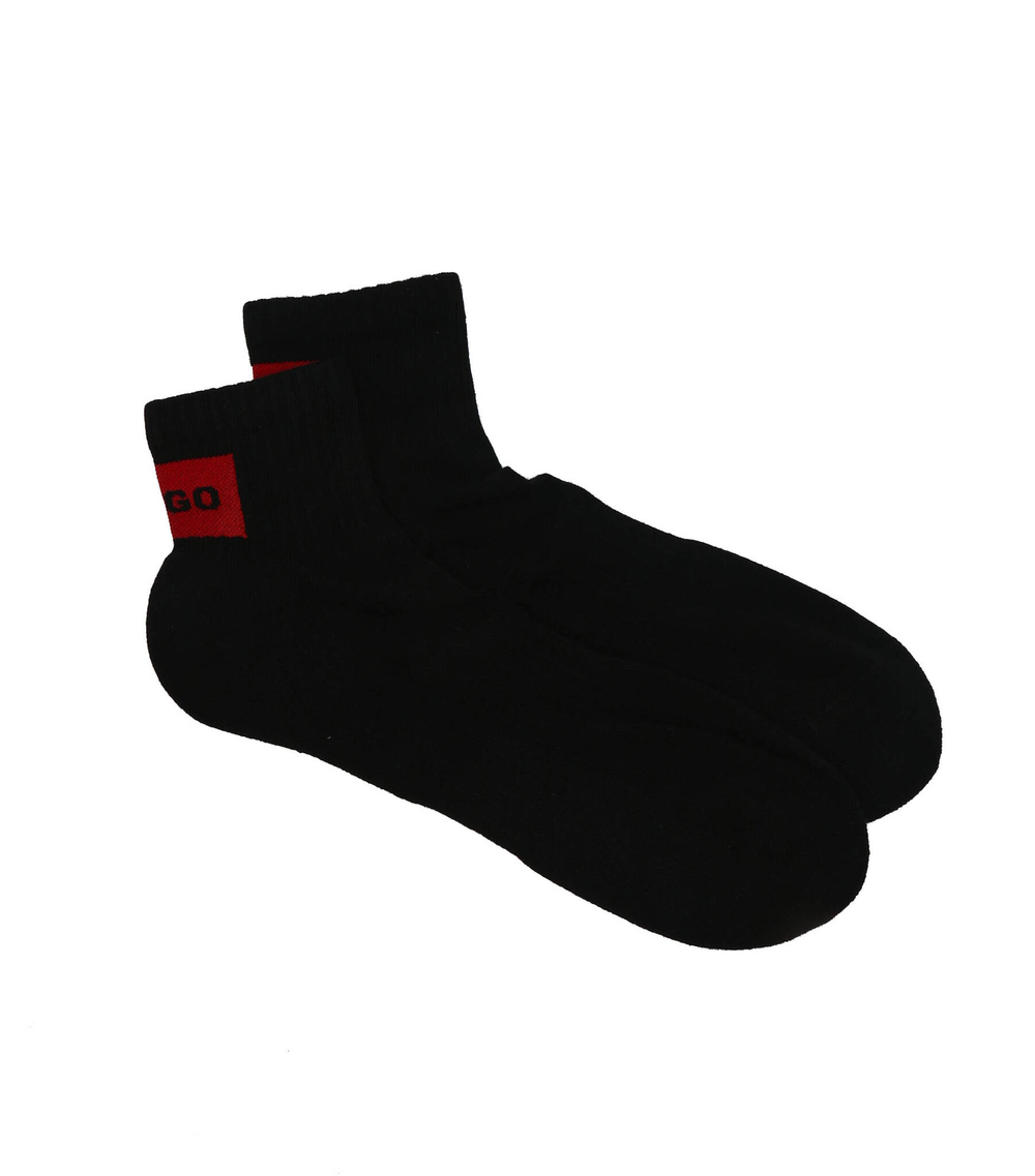 Носки 2 пары SH RIB LABEL CC Hugo Bodywear - черный(50491223)