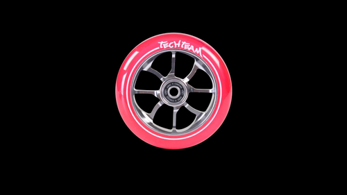 Колесо для трюкового самоката форма PO 110x24 мм, алюминий, тип PU: HR, подшипники ABEC 9