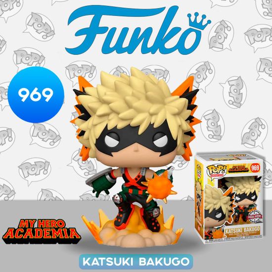 Фигурка Funko POP! Animation My Hero Academia Katsuki Bakugo w/Explosion (Exc) (969) 56124