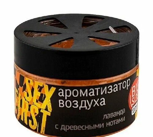 Ароматизатор на панель  SEX FIRST  Элегантный с древесными нотами и легким шлейфом лаванды (Contex)