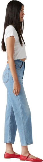 Джинсы Levis RIBCAGE STRAIGHT ANKLE синий