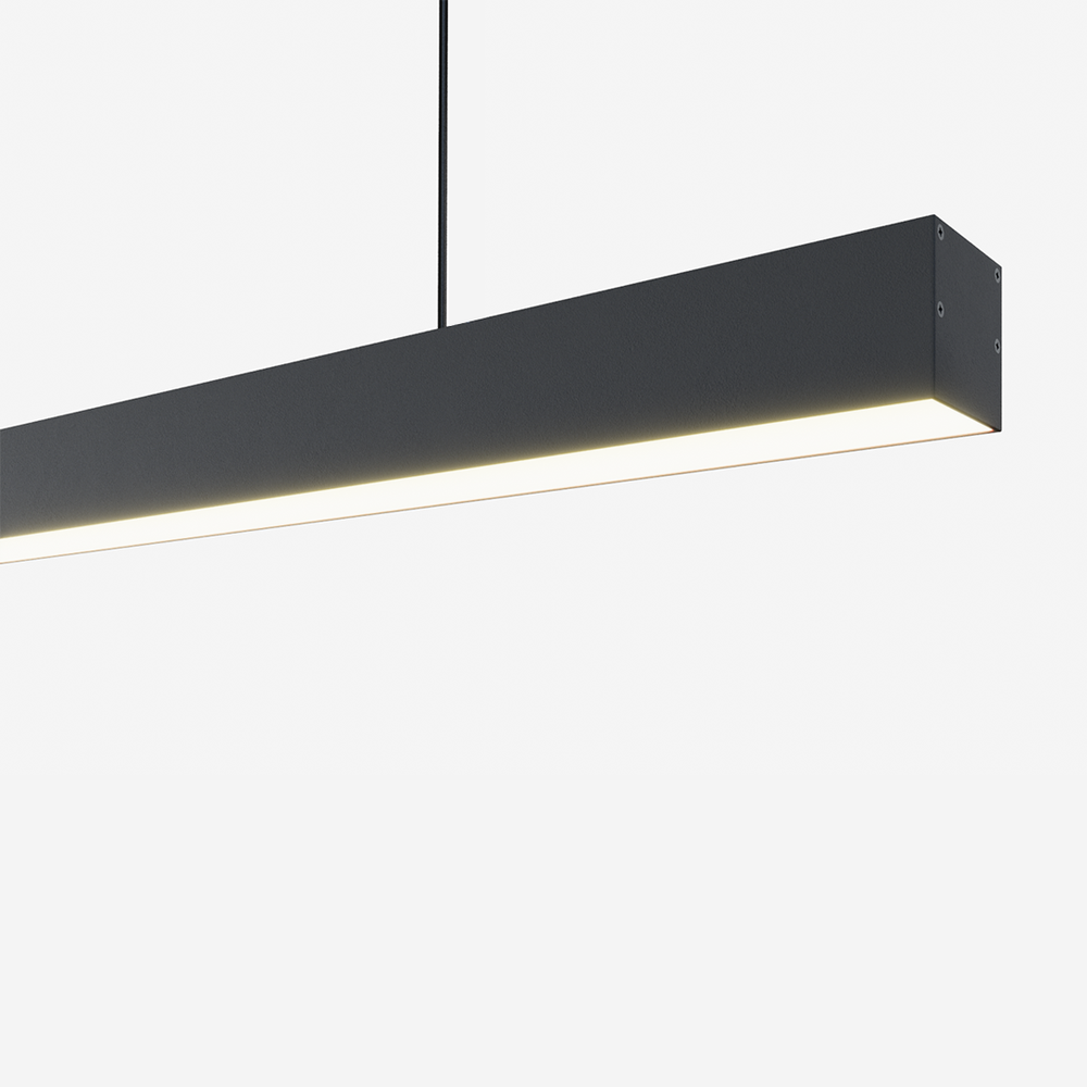 Светильник светодиодный подвесной на тросах, линейный профильный AltoLight LINE-1000 3535