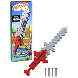 Hasbro Nerf - Меч Heartstealer для Minecraft Launcher + Дартс F7597 / артикул   F7597  / GTIN 5010996126016