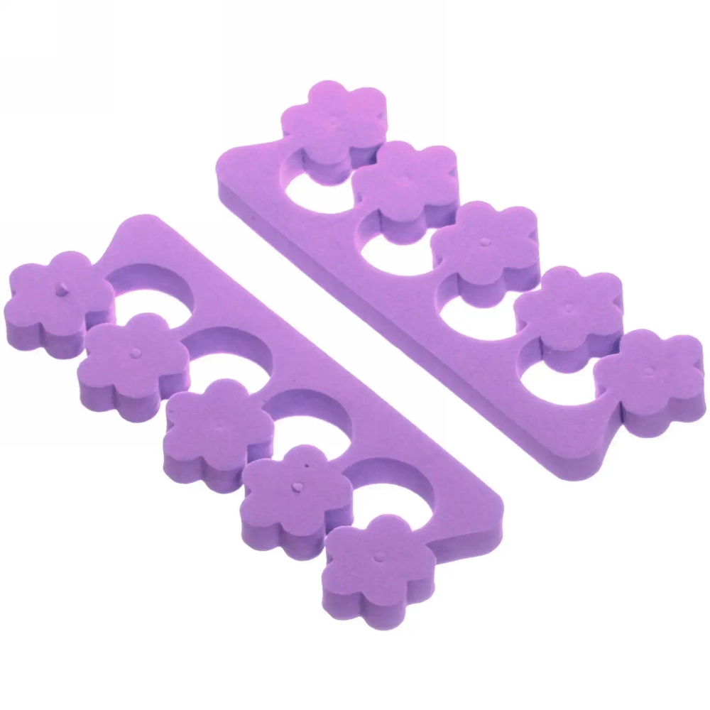 Разделители для пальцев ног на блистере «Ultramarine - цветок», цвет розовый✦