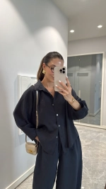 Костюм из модала с рубашкой