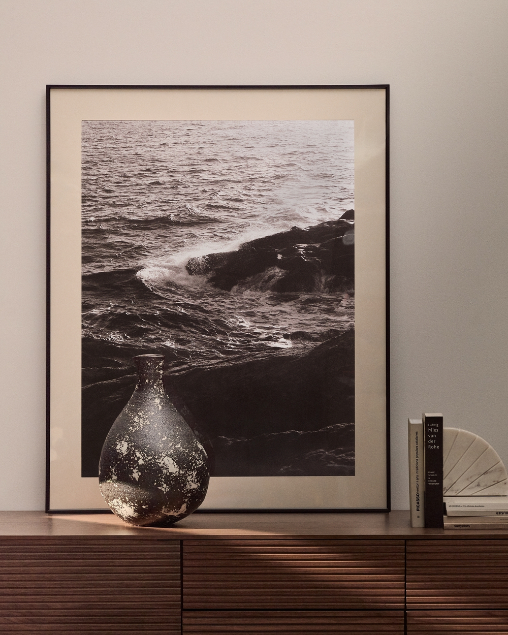 Картина Zavira с фотографией волн 50 х 70 см