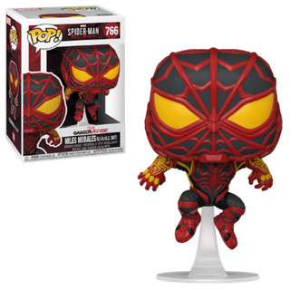 Фигурка Funko POP! Bobble Marvel Games Miles Morales Miles S.T.R.I.K.E. Suit