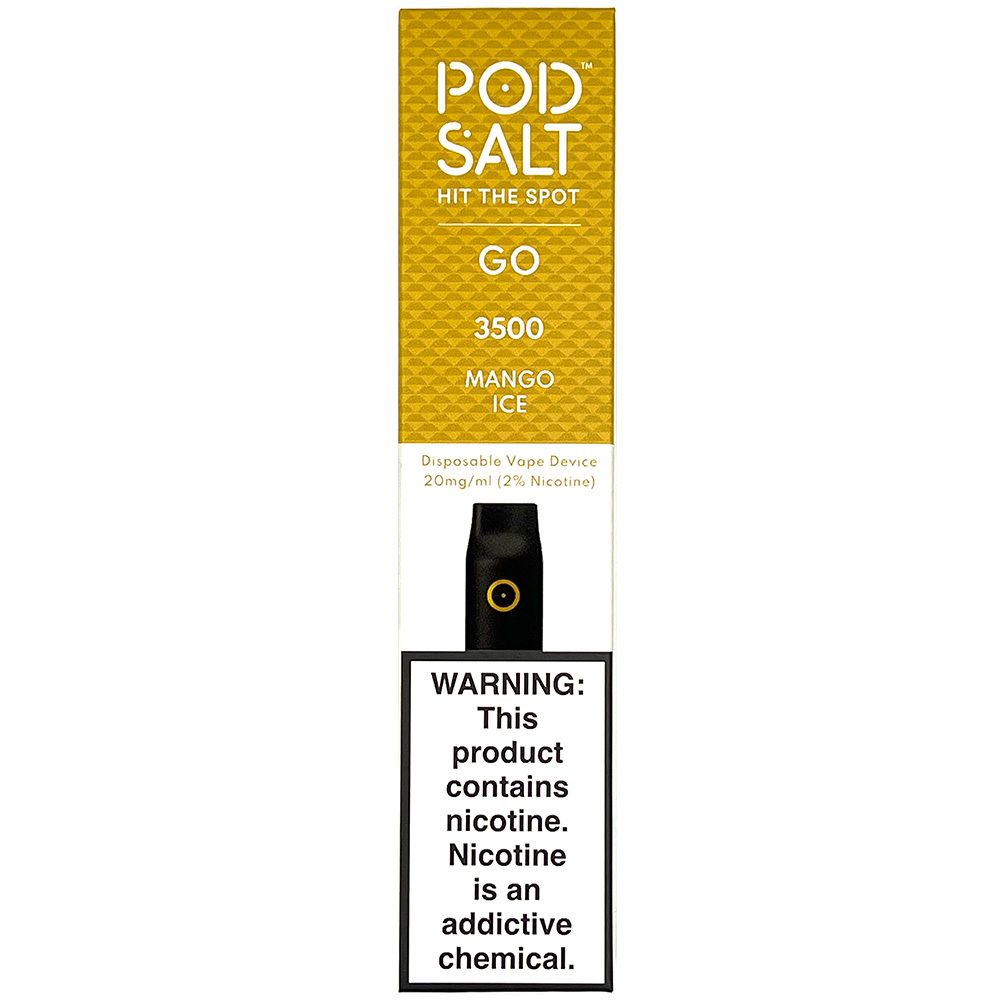 Pod Salt GO 3500 - Mango Ice (2% nic)
