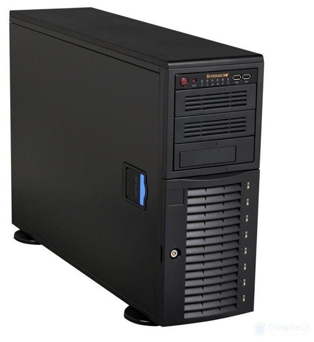Серверный корпус Supermicro CSE-743TQ-903B-SQ 900 Вт чёрный