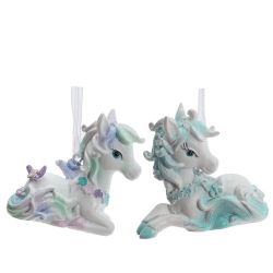 GAEM Фигурка декоративная подвесная "Лошадка", L7 W2,5 H6 см, 2в.