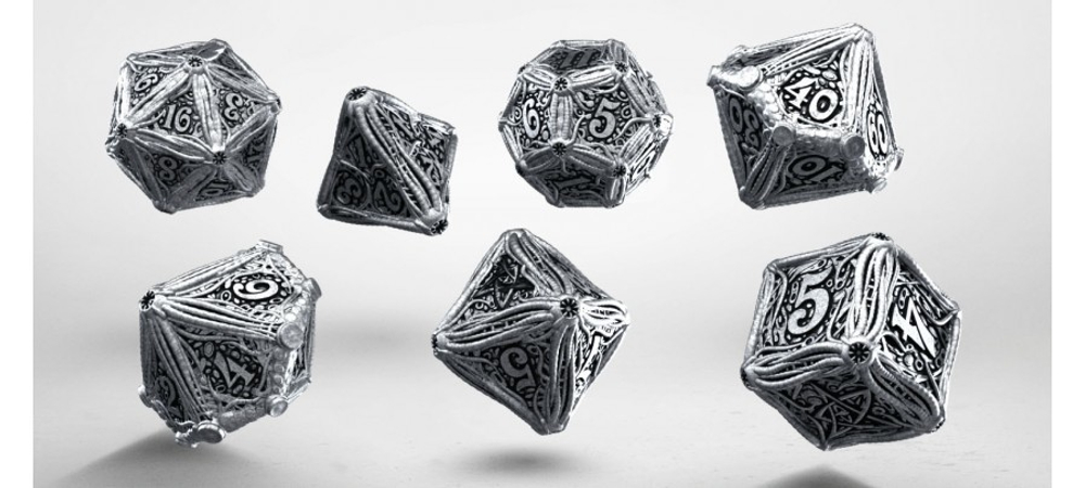 Metal Call of Cthulhu Dice Set (7)