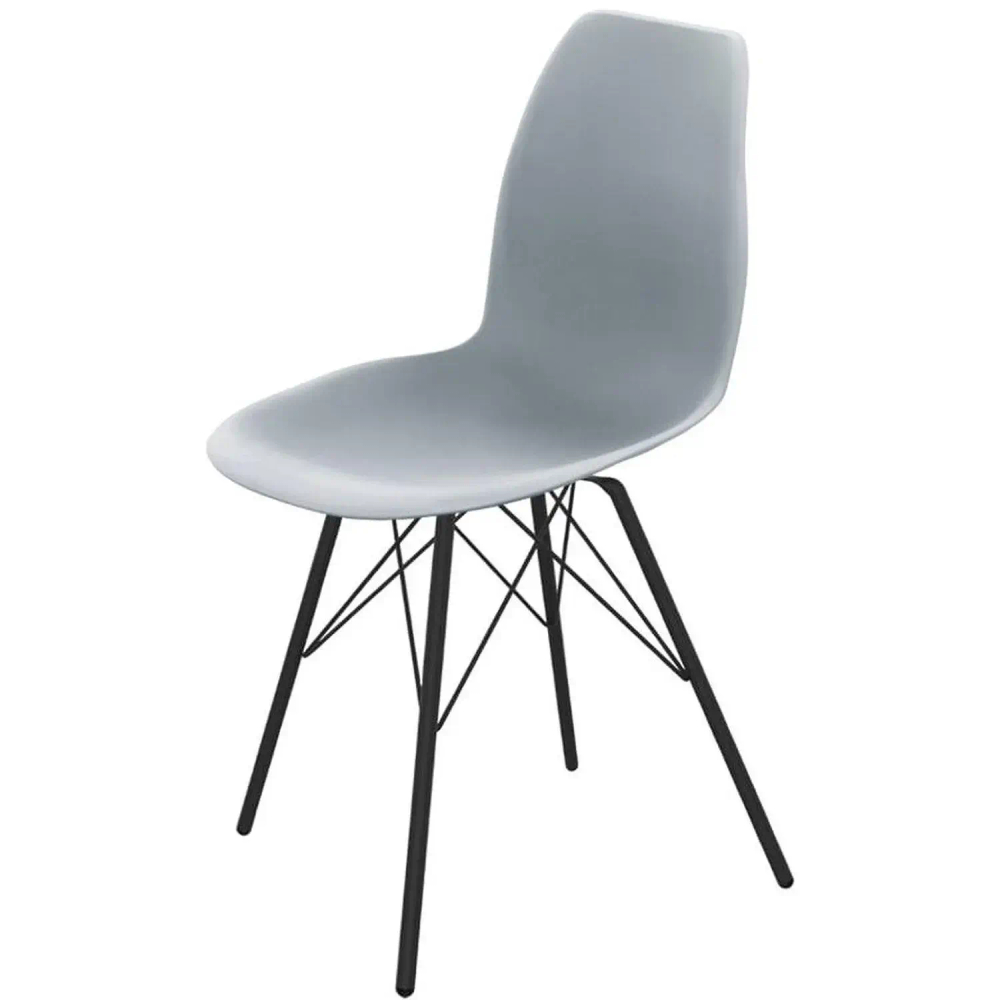 Стул Sheffilton SHT-ST29/S37 серый/черный муар 211922