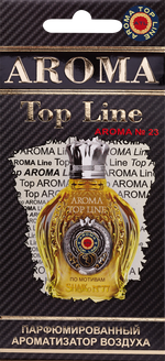Ароматизатор для автомобиля AROMA TOP LINE №23 Shaik №77 картон