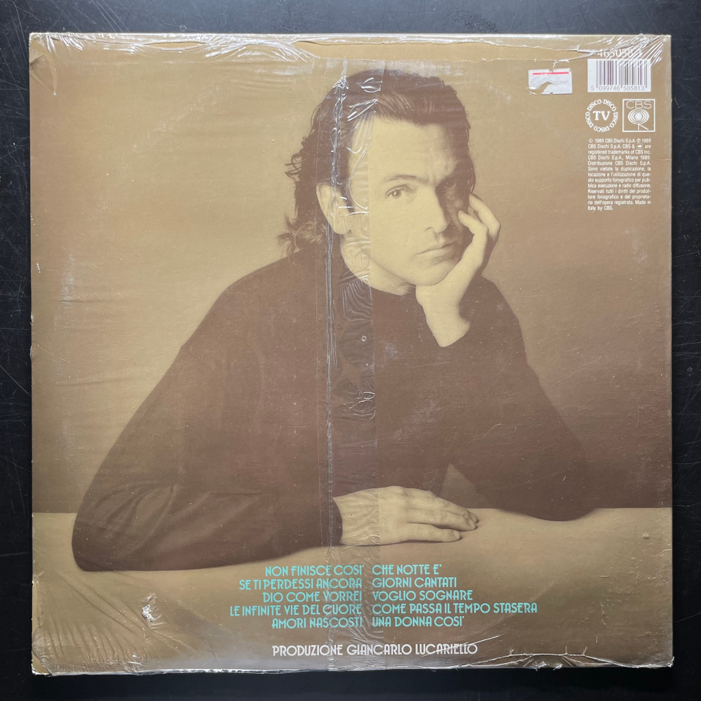 Riccardo Fogli ‎– Non Finisce Così (Италия 1989г.)