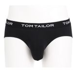 Мужские трусы слипы черные набор из 3 штук TOM TAILOR 70238/6061 9303