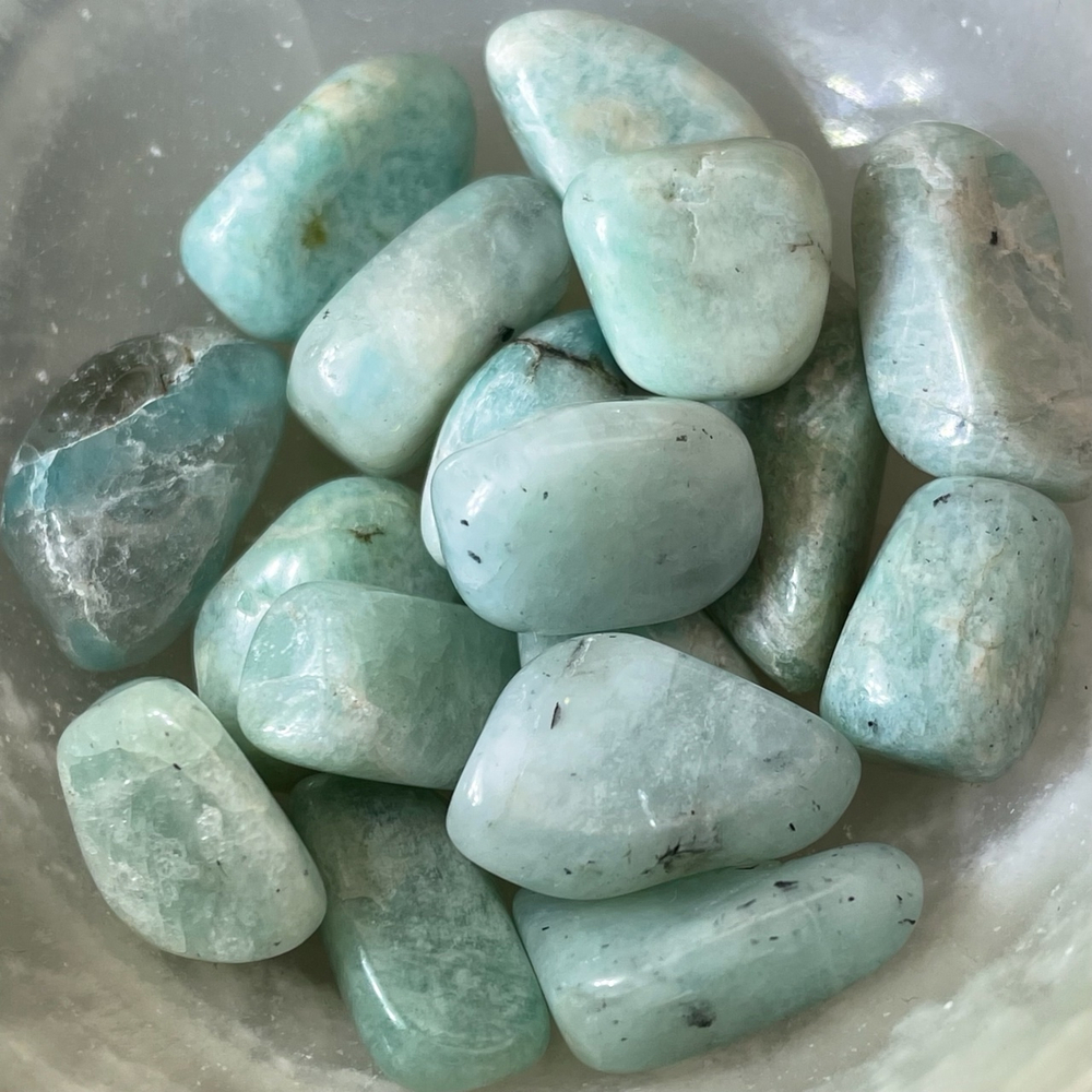 49503  Амазонит галтовка 14-21мм