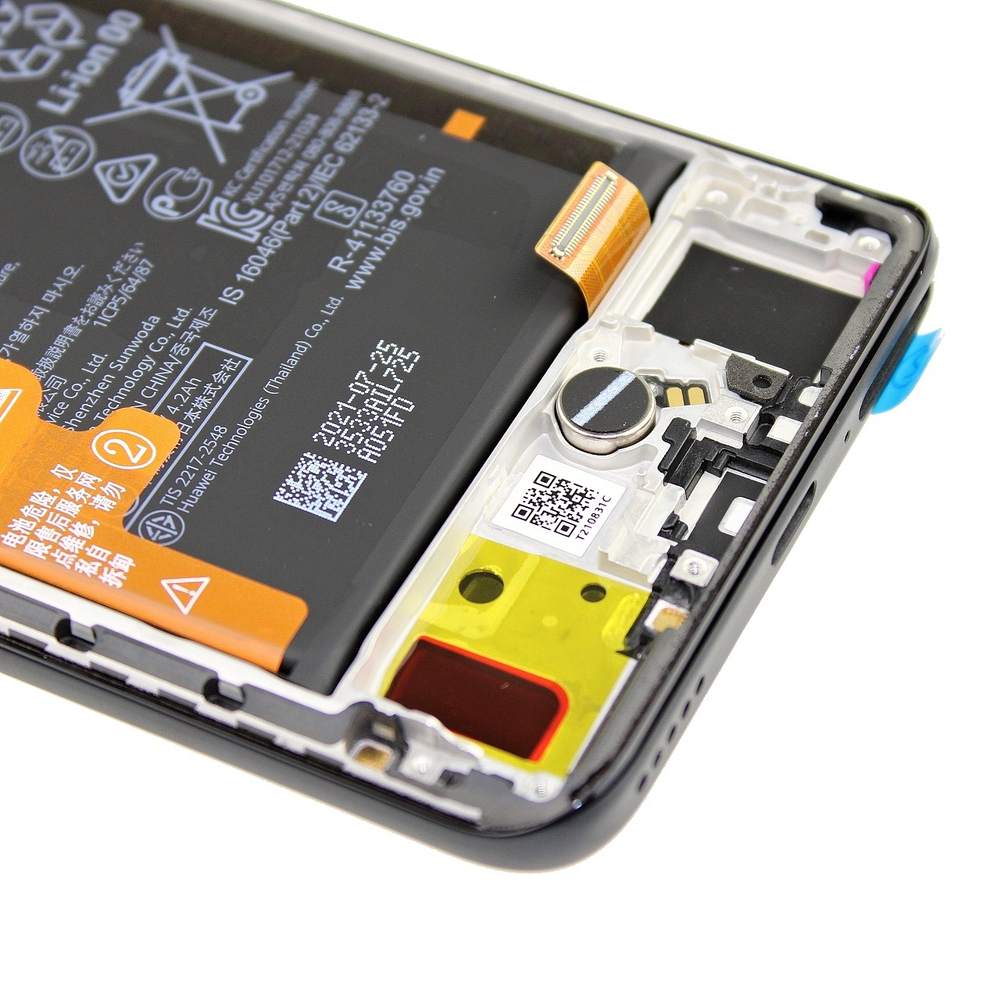 Huawei nova 8i (NEN-LX1) / Дисплей (в сборе с тачскрином и аккумулятором) (в рамке) (ORIG-SP)