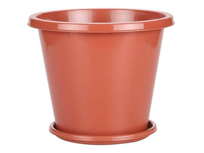 Горшок цветочный Эконом 3л (коричневый)