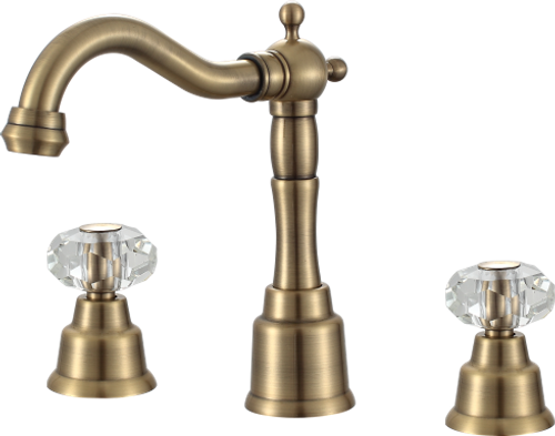 09015-D Смеситель на борт рак. (3-отв) GANZER  (10/1шт)