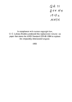 Diophantus of Alexandria; a study in the history of Greek algebra | Thomas L. Heath