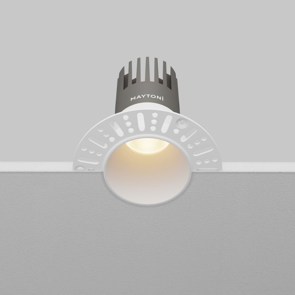 Светильник встраиваемый светодиодный Maytoni   DL120-10W-3K-TRS-W