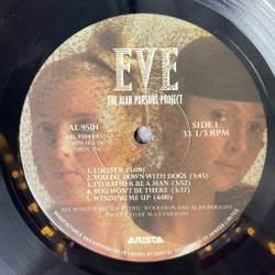 Винтажная виниловая пластинка LP The Alan Parsons Project Eve (Canada 1979)