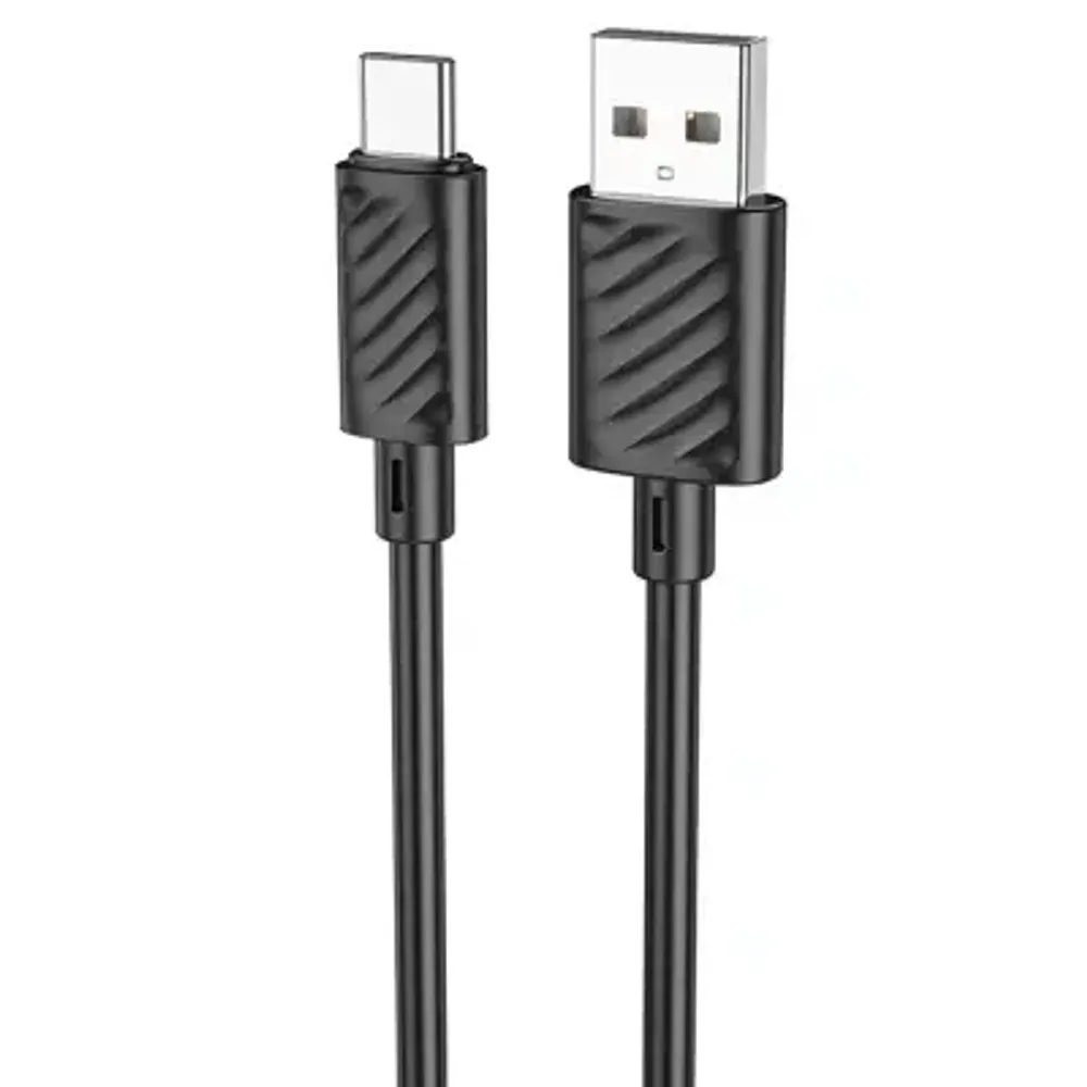 Кабель USB - USB Type-C HOCO X88 (черный) 1м