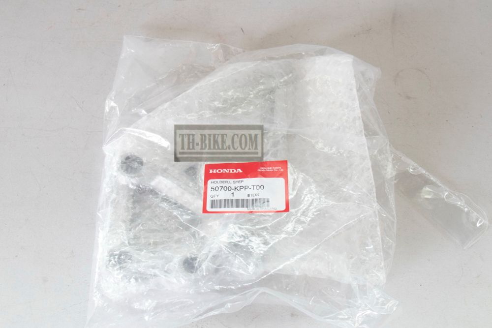 50700-KPP-T00. HOLDER, L. STEP. Honda CBR125-150 (2012-2019)