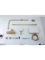 Душевая система с тропическим душем Gappo G2417-3