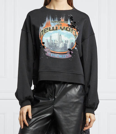 Худи montalto Pinko - черный(1N13EK Y68W)