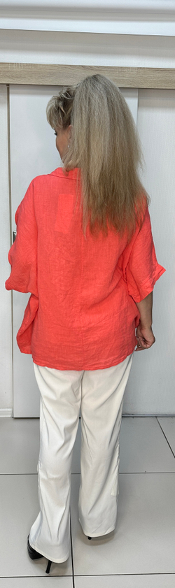 Летние, белые, немецкие брюки с пряжками