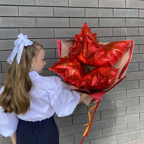 Букет "Из листьев"