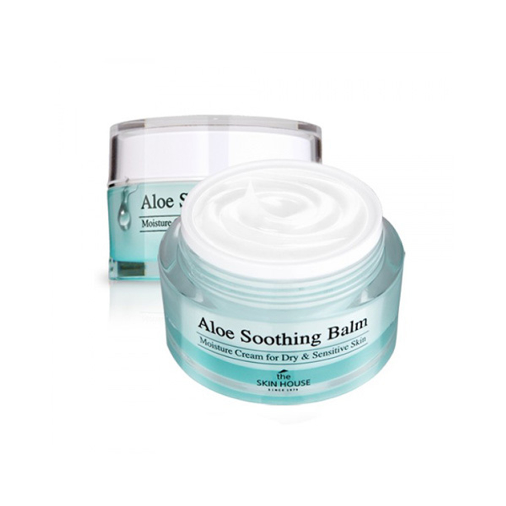 Крем-бальзам с экстрактом алое The Skin House Aloe Soothing Balm 50мл