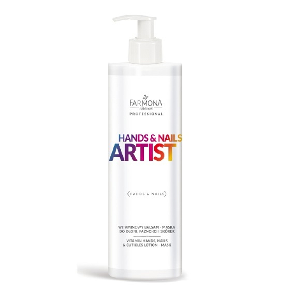 Витаминный бальзам-маска для ладоней, ногтей и кутикул Farmona Professional Hands&Nails Artist 280мл