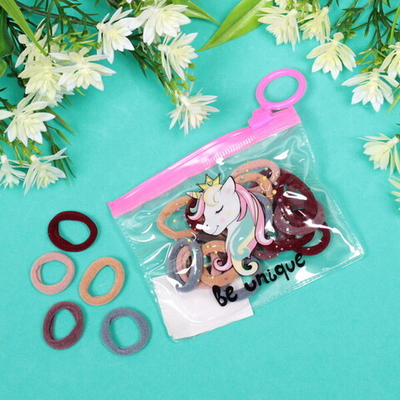 Резинки детские для волос 18шт (+-2 шт) «Bright style - Быть уникальным», микс 4 цвета, 9,5*8см