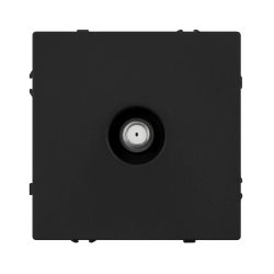 Механизм спутниковой розетки SCT-NOBE-MST1-SFPL-BK (SAT) (Arlight, Черный оникс) 054297