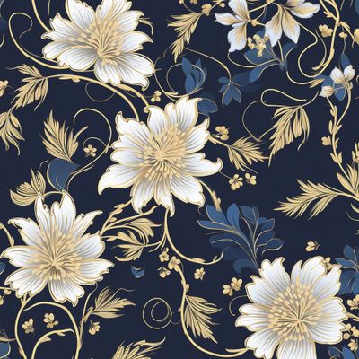 Золотые цветы