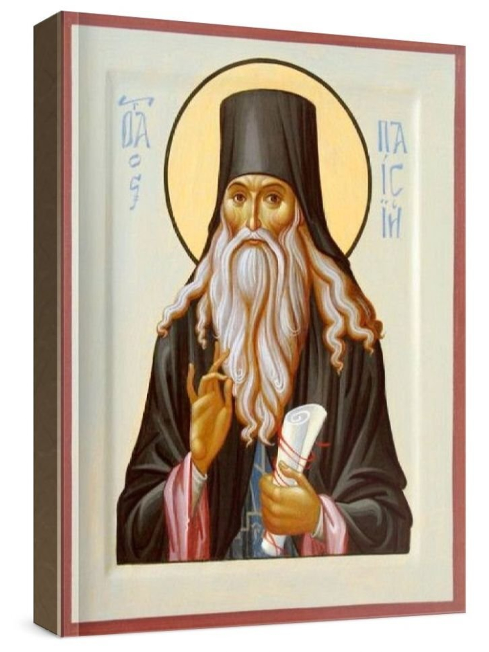 Паисий Величковский (рукописная икона)