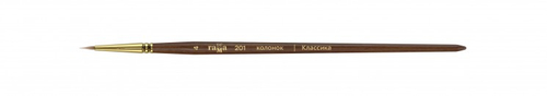 Кисть художественная, колонок, Гамма "Классика", круглая, №4 201004 И